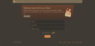 RSS Subscription via email