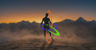 Featured image for article: FEELING THE CONNECTION: HOW ENERGY CORDS LOOP THROUGH YOUR BODY TO CREATE SENSORY BONDS WITH THE WORLD