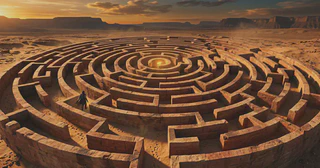 Featured image for article: THE LABYRINTH AS A WAY OF KNOWING: DEPTH BEFORE HEIGHT