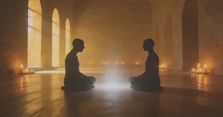 Featured image for article: THE 'WHO AM I' DYAD: RAMANA MAHARSHI'S PARTNER PRACTICE