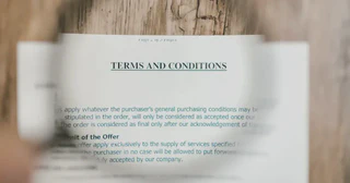 Featured image for article: TERMS OF SERVICE